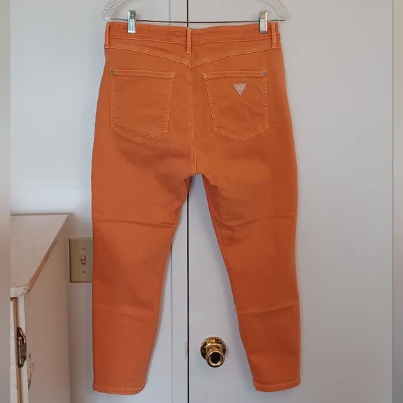 Guess Orange Jeans/ Capri Size31 - Picture 1 of 5